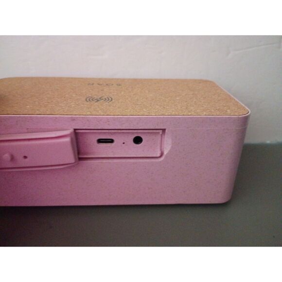 SOAR ECO Bluetooth Pink Speaker & Wireless Charger - Picture 5 of 7